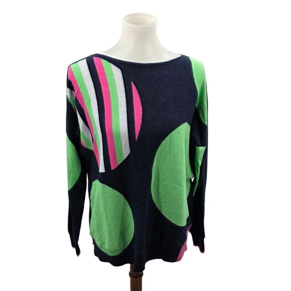 None Sweaters - Zaket & Plover Mega Dot Sweater, a cotton-cashmere blend, S